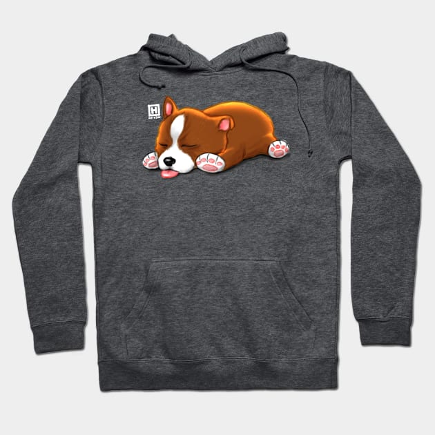 Corgi Loaf Hoodie by HYNSHK